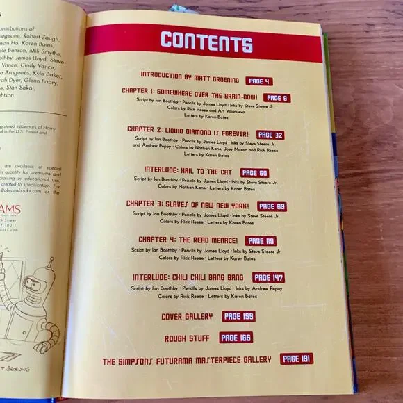 Simpsons Futurama Crossover Crisis Slipcase Bonus Reprint Comic Bongo 2010 - Picture 9 of 10